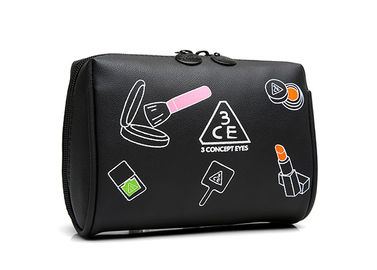China Mehrfachverbindungsstellen-Farbe-PVC-Leder-kundenspezifische Kulturtasche-/Reise-Schönheits-Tasche mit Reißverschluss fournisseur