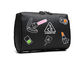 Mehrfachverbindungsstellen-Farbe-PVC-Leder-kundenspezifische Kulturtasche-/Reise-Schönheits-Tasche mit Reißverschluss fournisseur
