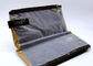 Metallische goldene fördernde Kulturtasche-Doppelschichten mit mehrfachen Taschen fournisseur