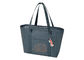 Bequeme einzelne Umhängetasche dunkelgraues Polyester Fabri der Segeltuch-Einkaufstasche-420D fournisseur