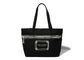 Wiederverwendbare schwarze Segeltuch-Einkaufstasche-stilvolles förderndes Geschenk mit Firmenlogo fournisseur