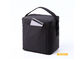 Schwarze Mittagessen-Kühltaschen für Erwachsene, gekühltes Mittagessen-Tasche kundengebundenes Logo fournisseur