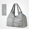 Multi Zweck-Segeltuch-Einkaufstaschen trocknen nasse Trennung mit Reißverschluss und Taschen fournisseur