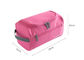 Polyester-Reise-Kulturtasche Soem-/ODM-Service-Rosa-Farbe für Damen fournisseur