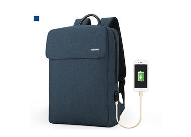 China Geschäfts-große Kapazität USB-Laptop-Rucksack-Tasche, Antidiebstahl-Rucksack mit USB-Ladegerät, Reise-Rucksack fournisseur