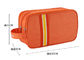 Mann-Reise-Kulturtasche-gestreiftes Muster mit 3 Schichten Reißverschluss-und multi Taschen fournisseur