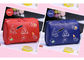 Mehrfachverbindungsstellen-Farbe-PVC-Leder-kundenspezifische Kulturtasche-/Reise-Schönheits-Tasche mit Reißverschluss fournisseur