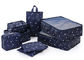 Moderne Reise-Organisator-Tasche der Würfel-8PCS stellt 6 Farben für Reise-Verpackung ein fournisseur