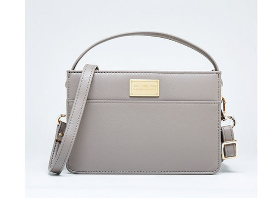 Kakifarbiger kleiner Crossbody-Taschen-Mode-Entwurf, PU-Leder-Damen-Umhängetaschen